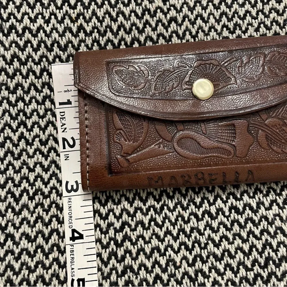Vintage Tooled Leather Wallet